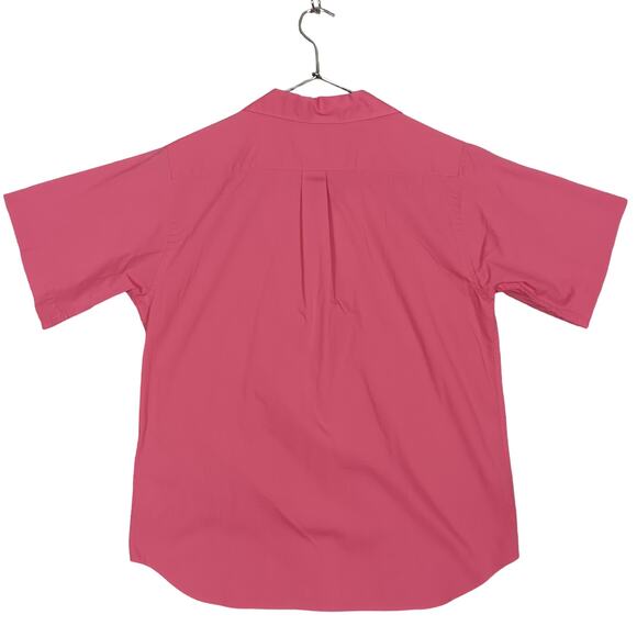 Vintage 80s Picket and Post Shirt Size 12 Pink Short Sleeve Button Down - Picture 5 of 9
